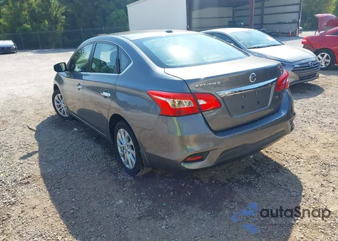 2018 Nissan Sentra Sv из США, поврежденный, VIN 3N1AB7AP4JY289526